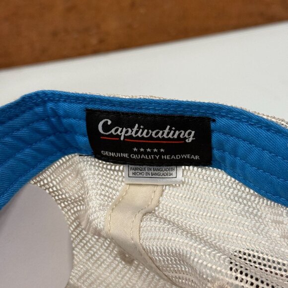 UCLA BRUINS One Size Snap Back Cap Hat Mesh Back Embroidered Captivating NWT - Picture 9 of 9
